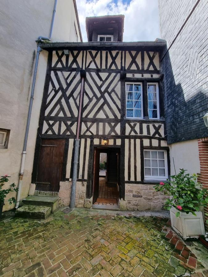 La Terrasse Notre Dame - Character House - 4P - Center Honfleur Villa Luaran gambar